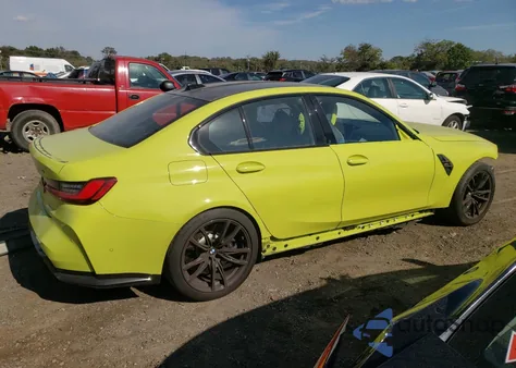 2023 BMW M3 Sedan from USA, damaged, VIN WBS53AY01PFP75205